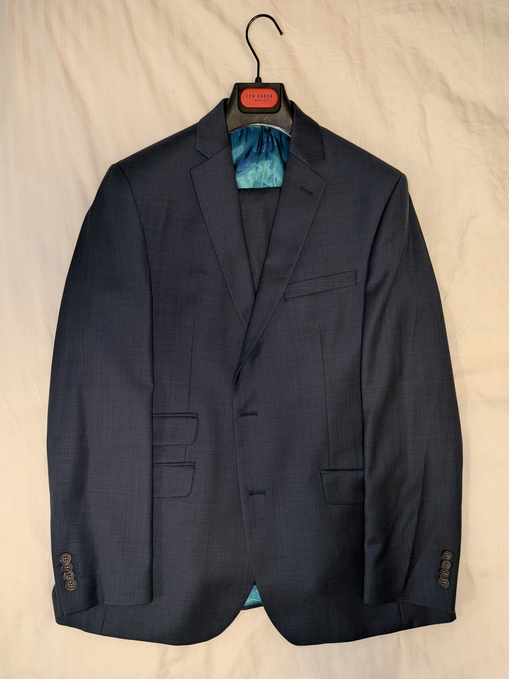 Ted Baker Navy Blue Men's Tailored Blazer